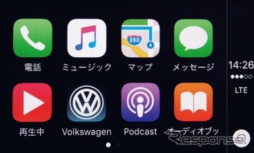 VWパサート・オールトラック コネクティビティ機能“App-Connect