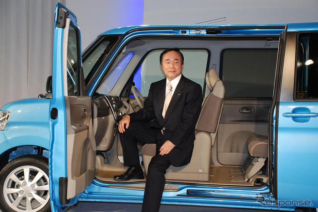 ダイハツ箕浦社長「超低価格車も環境問題をクリア」