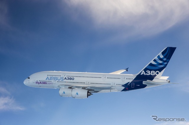 超大型機A380　(c) Airbus