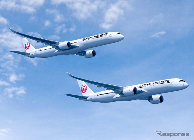 JAL向けA350-900とA350-1000(完成予想写真)