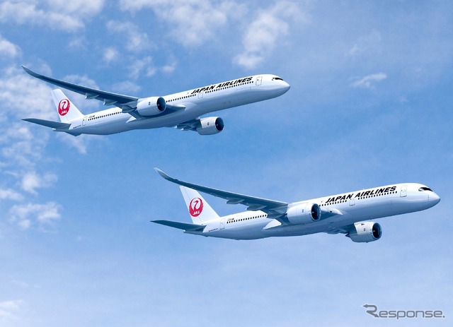 JAL向けA350-900とA350-1000（完成予想写真）