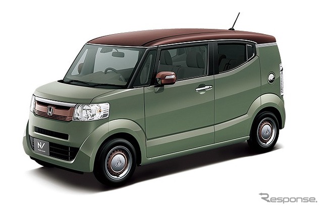 ホンダ N-BOXスラッシュ G・L ノヴァカントリースタイル(アッシュグリーン・メタリック&ブラウン)