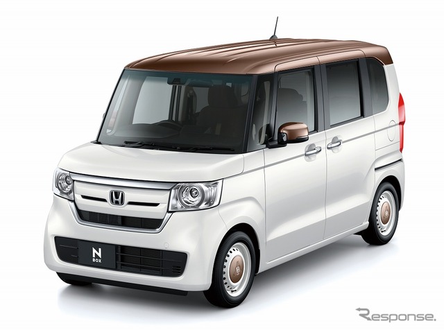 ホンダ N-BOX G・L ホンダセンシング カッパーブラウンスタイル(プラチナホワイト・パール&カッパー)