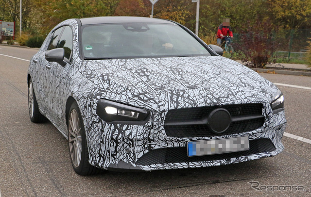 メルセデスベンツ CLA シューティングブレーク 次期型スクープ写真