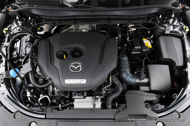 マツダ CX-8 改良新型に搭載される2.5リットル直噴ターボエンジ「SKYACTIV-G 2.5T」