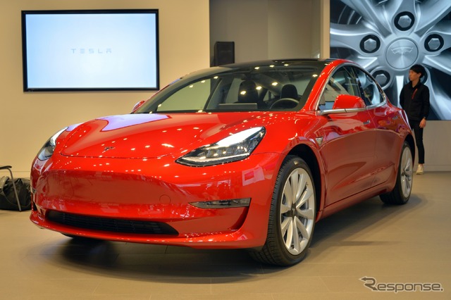 テスラ モデル3 米国仕様(Model 3 US model)