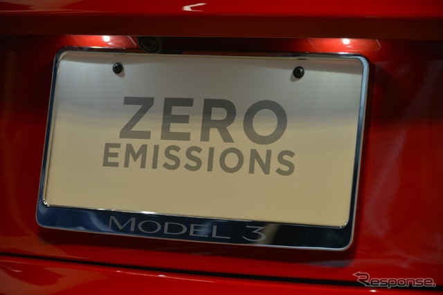 テスラ モデル3 米国仕様(Model 3 US model)