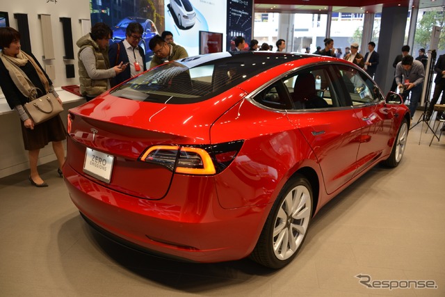 テスラ モデル3 米国仕様(Model 3 US model)
