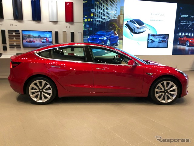 テスラ モデル3 米国仕様(Model 3 US model)