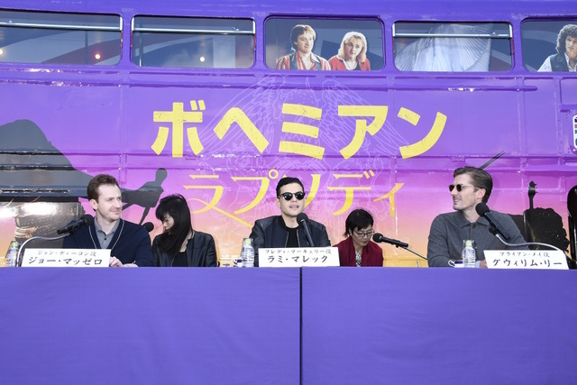 『ボヘミアン・ラプソディ』来日記者会見　(C) 2018 Twentieth Century Fox