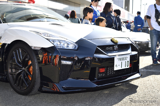 日産GT-Rのパトカー