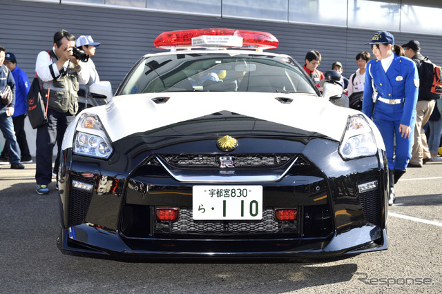 日産GT-Rのパトカー