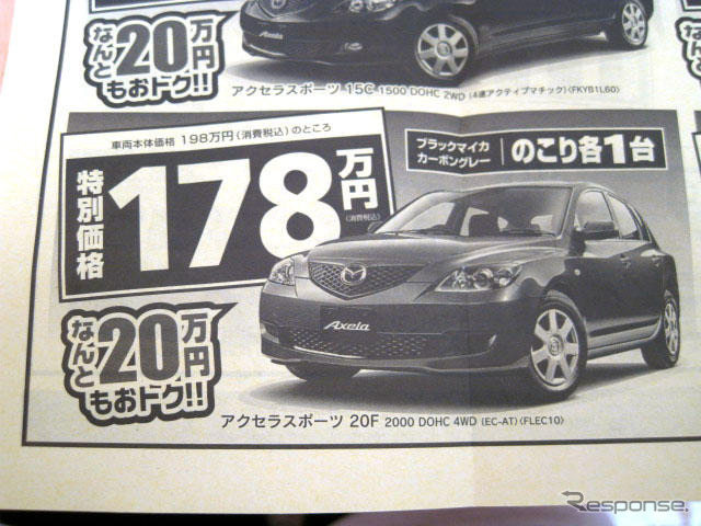 【おはよう値引き情報】マツダのスポーツを購入する!! 年内なのに初売り特価