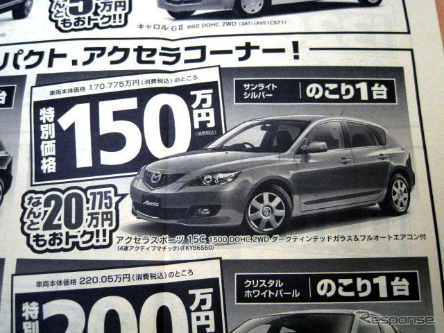 【おはよう値引き情報】マツダのスポーツを購入する!! 年内なのに初売り特価