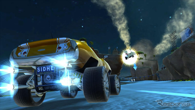 Xbox 360『GripShift』…ニトロ装備のカートでぶっ飛んでけ