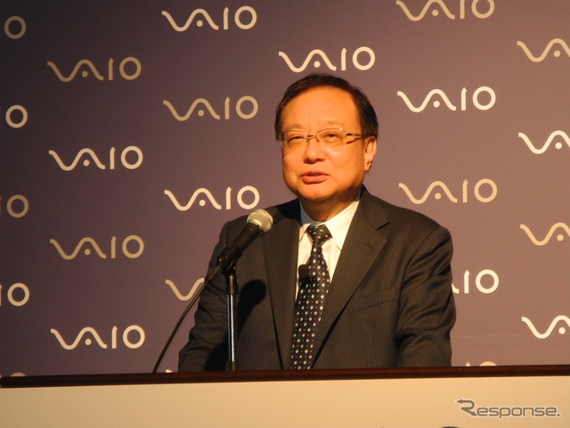 VAIOの吉田秀俊社長