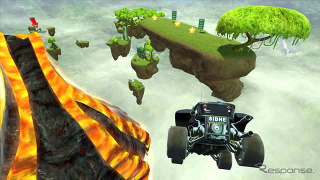 Xbox 360『GripShift』…ニトロ装備のカートでぶっ飛んでけ