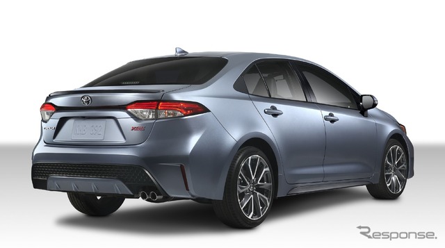 トヨタ・カローラ・セダン新型(米国仕様)