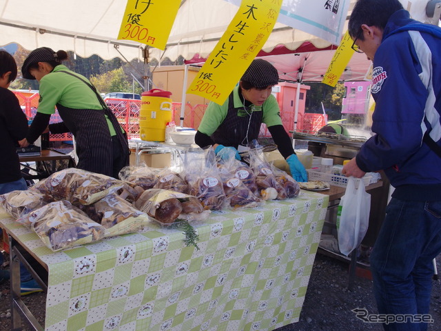 横瀬町産原木生しいたけ(小松沢レジャー農園)