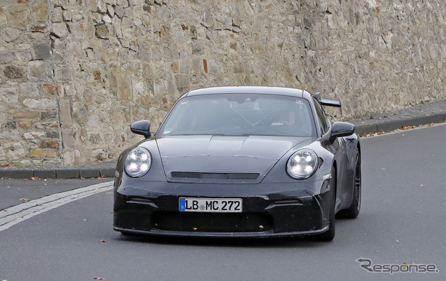 ポルシェ 911 GT3 スクープ写真