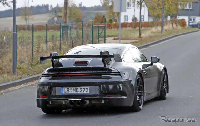 ポルシェ 911 GT3 スクープ写真