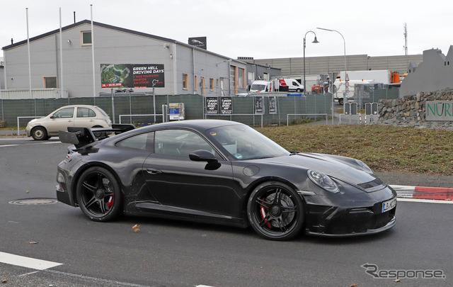 ポルシェ 911 GT3 スクープ写真