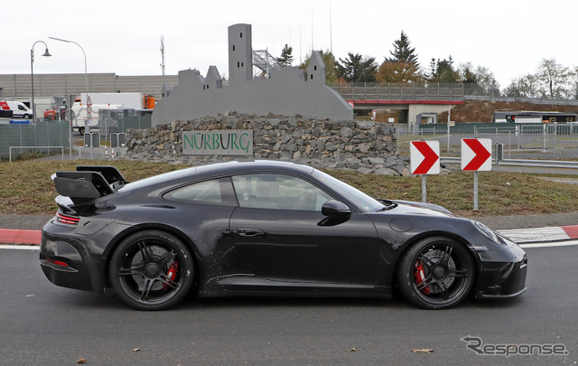 ポルシェ 911 GT3 スクープ写真