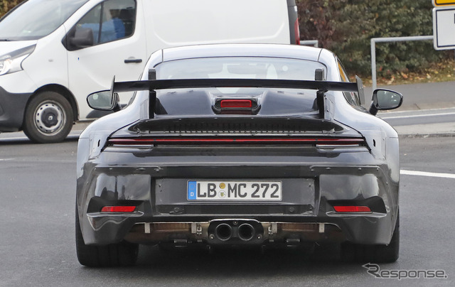 ポルシェ 911 GT3 スクープ写真