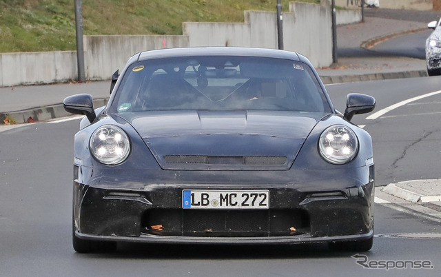 ポルシェ 911 GT3 スクープ写真