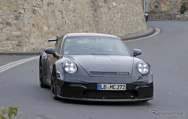 ポルシェ 911 GT3 スクープ写真