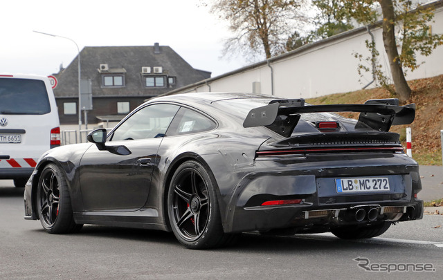 ポルシェ 911 GT3 スクープ写真