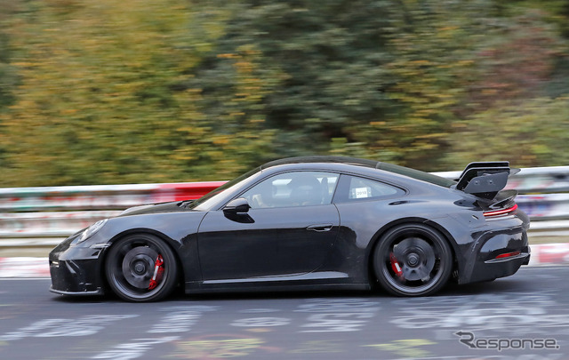 ポルシェ 911 GT3 スクープ写真