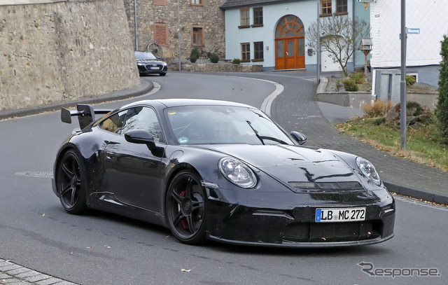 ポルシェ 911 GT3 スクープ写真