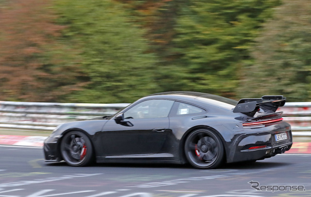 ポルシェ 911 GT3 スクープ写真