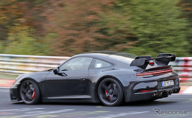 ポルシェ 911 GT3 スクープ写真