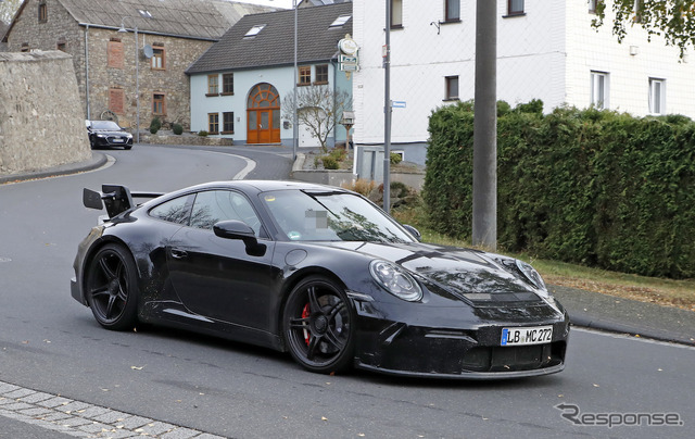 ポルシェ 911 GT3 スクープ写真