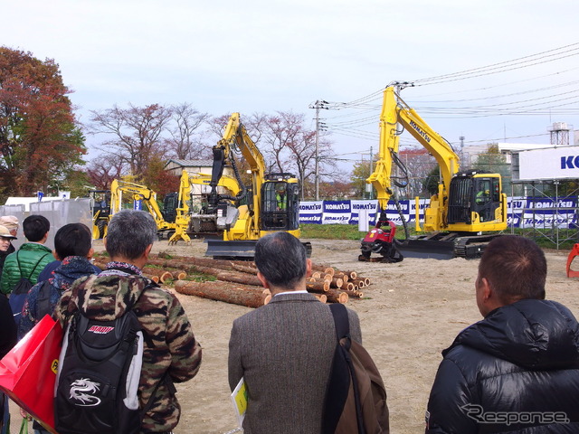 2018森林・林業・環境機械展示実演会