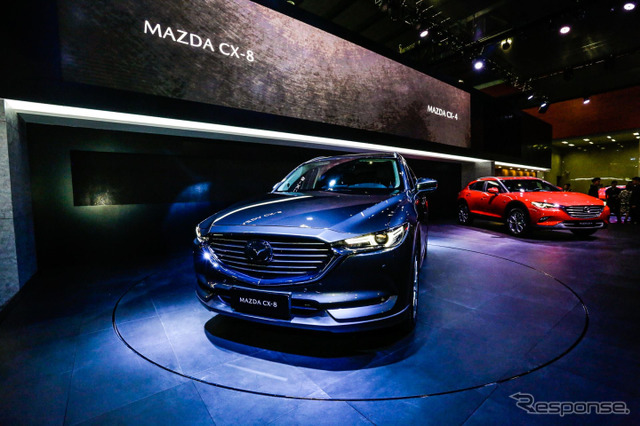 マツダ CX-8 の中国仕様車(広州モーターショー2018)