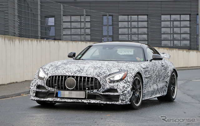 メルセデスAMG GT R CS スクープ写真
