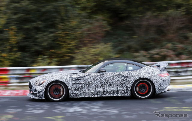 メルセデスAMG GT R CS スクープ写真