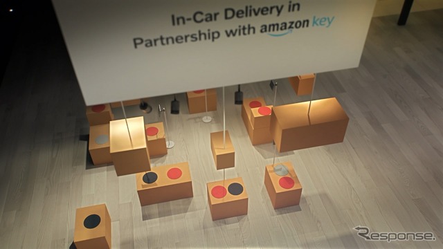 ボルボカーズのロサンゼルスモーターショー2018のブースイメージ