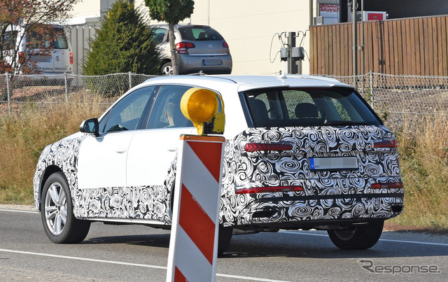 アウディ Q7 改良新型スクープ写真