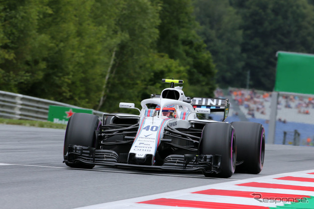 F1オーストリアGPで練習走行するクビサ。　 (c) Getty Images