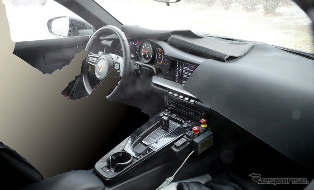 ポルシェ 911 次世代型(992型)スクープ写真