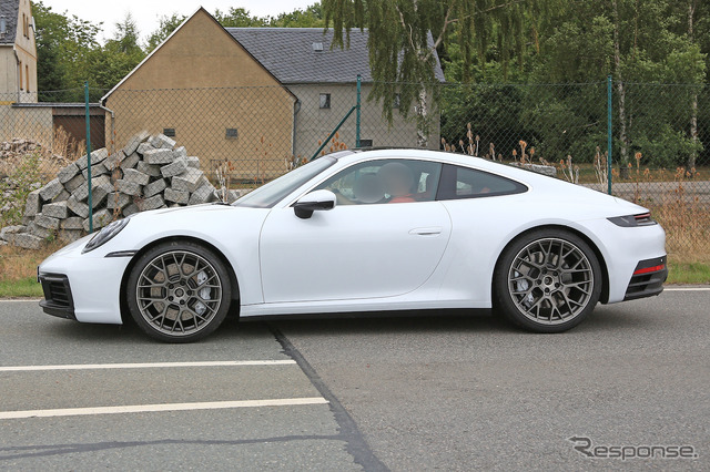 ポルシェ 911 新型スクープ写真