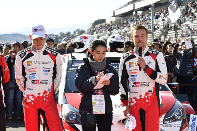 ルマン24時間凱旋&WRCマニュファクチャラーズタイトル記念セレモニー