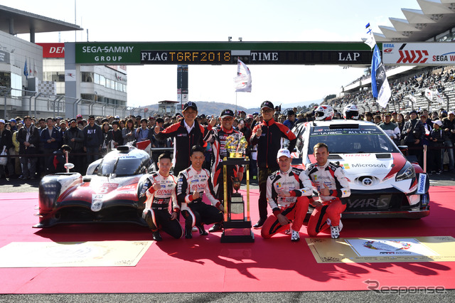 ルマン24時間凱旋&WRCマニュファクチャラーズタイトル記念セレモニー