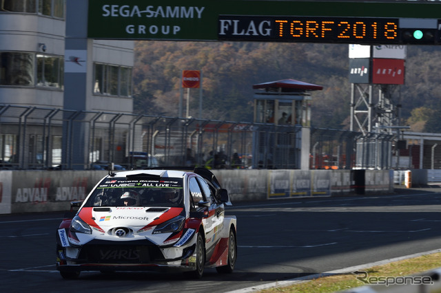 ルマン24時間凱旋&WRCマニュファクチャラーズタイトル記念セレモニー