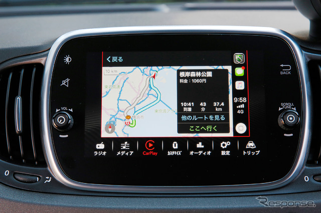 アバルト 595 コンペティツィオーネ Uconnect インプレッション