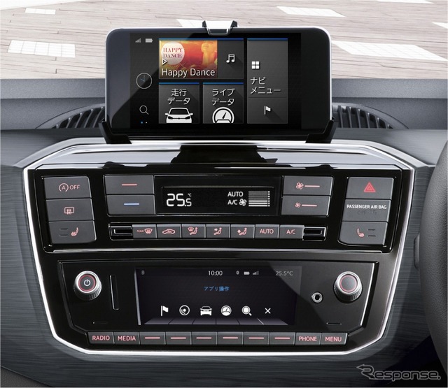 VW cross up! Volkswagen純正インフォテイメントシステム“Composition Phone